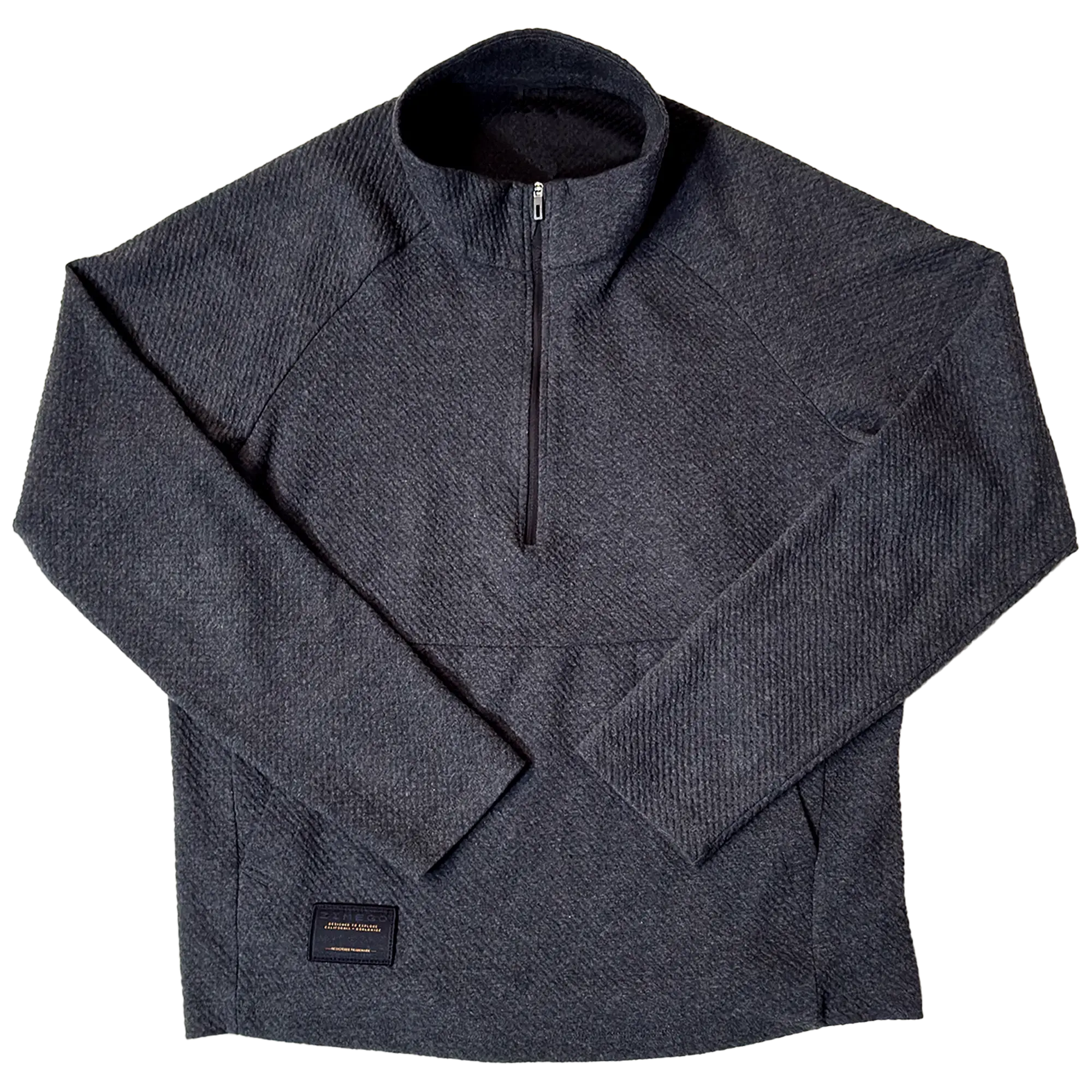 ZIMEGO Men's Slim Roadtripper Half Zip Pullover Sweatshirt