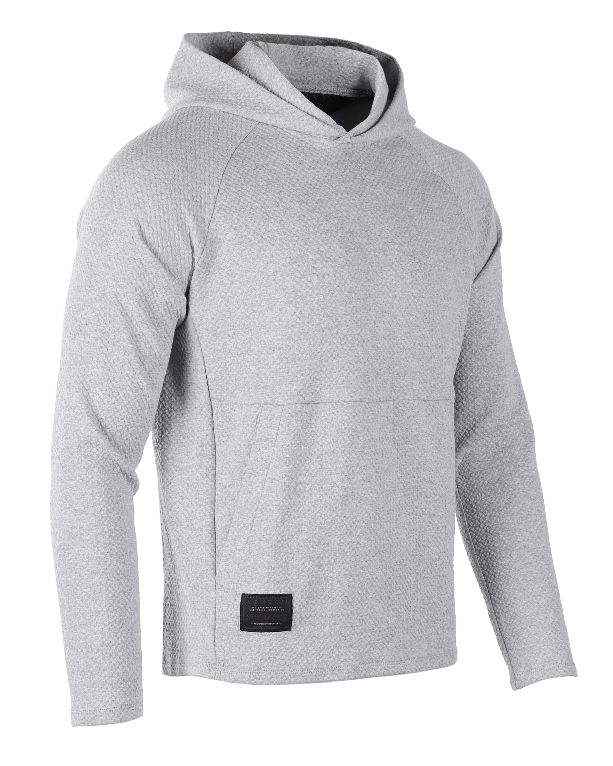 ZIMEGO Men's Slim Roadtripper Pullover Hoodie - Pack of 2