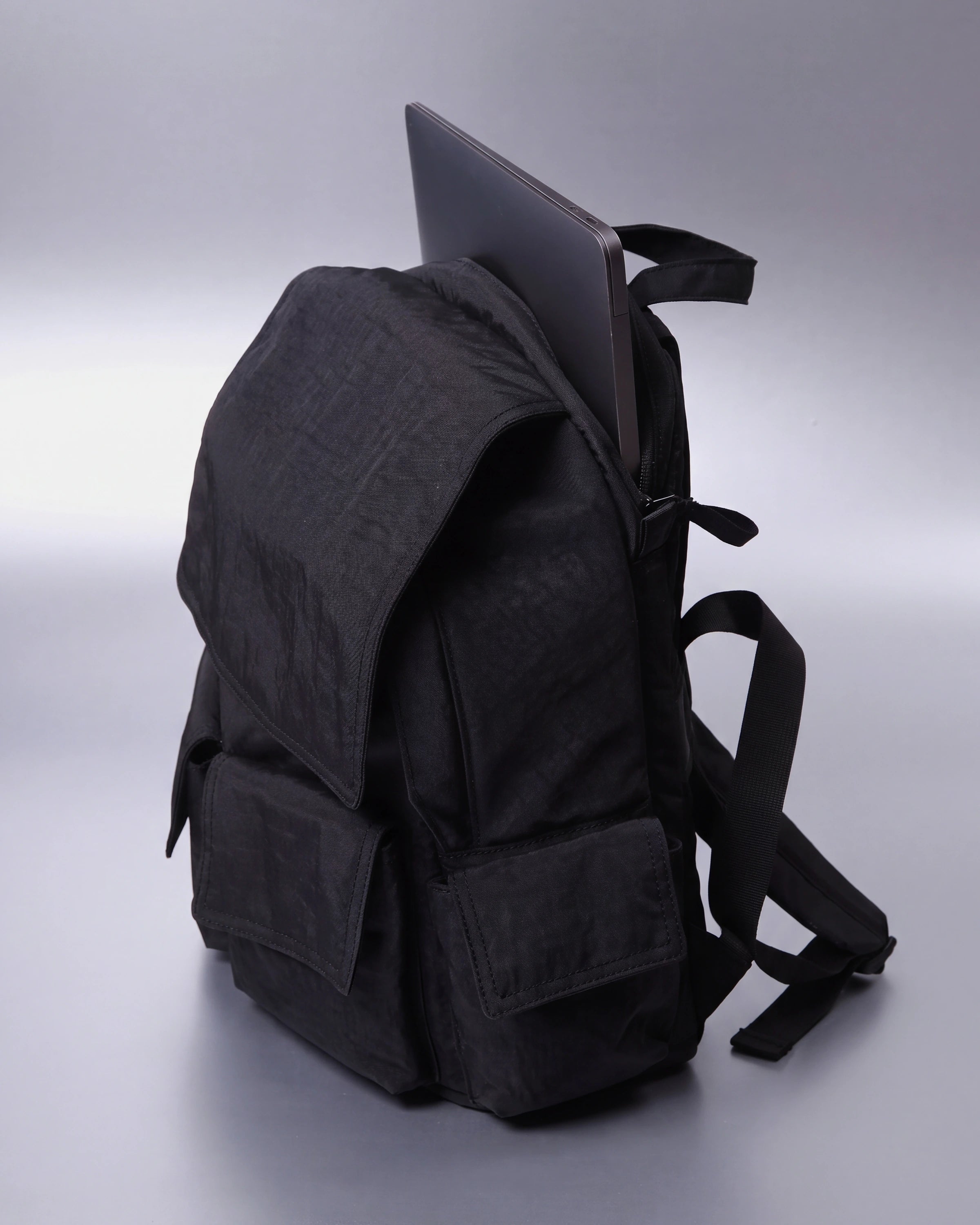 Cargo Laptop Backpack (Black)