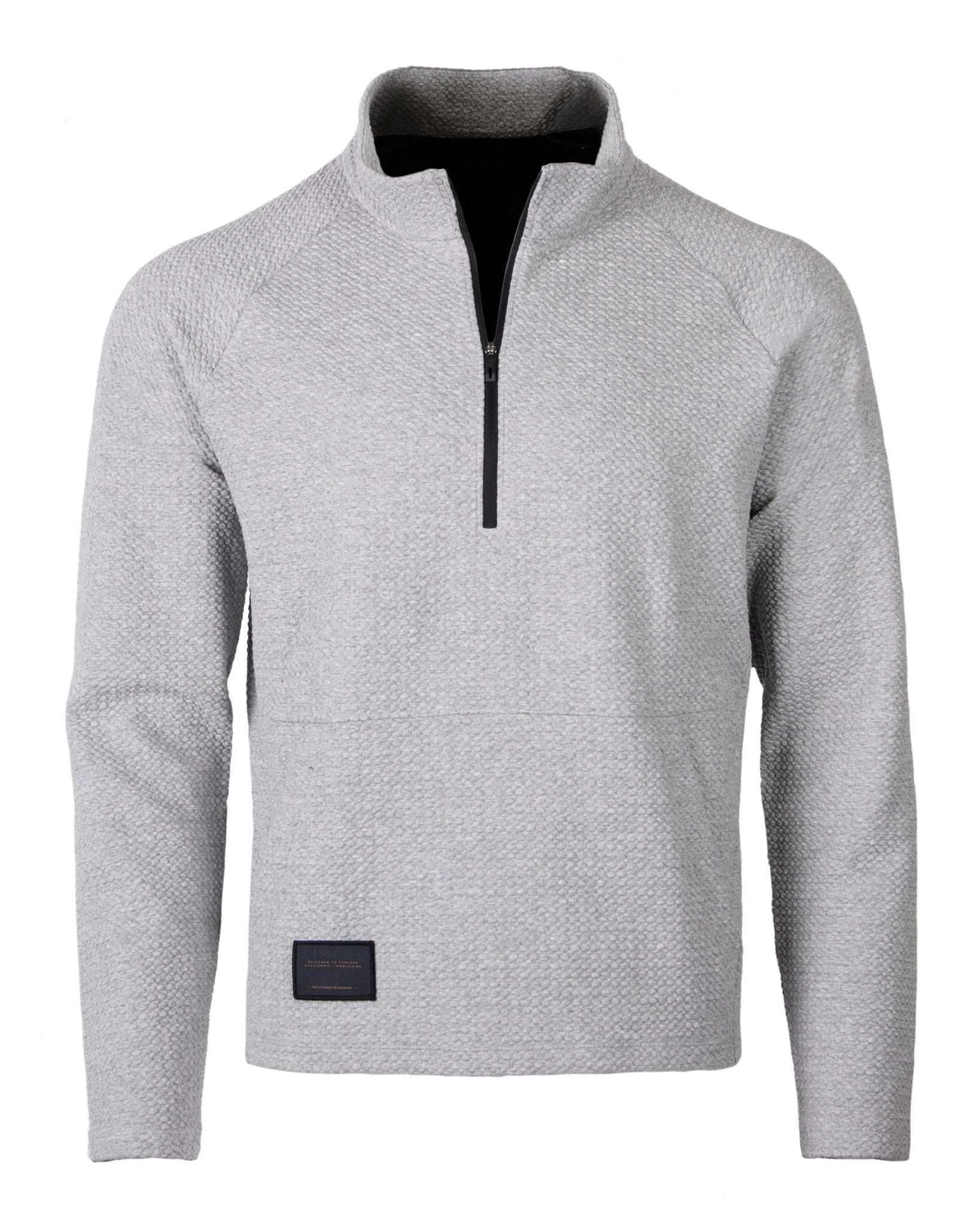 ZIMEGO Men's Slim Roadtripper Half Zip Pullover Sweatshirt - Zimego Co.ZIMEGO Men's Slim Roadtripper Half Zip Pullover SweatshirtLong Sleeve Sweatshirt