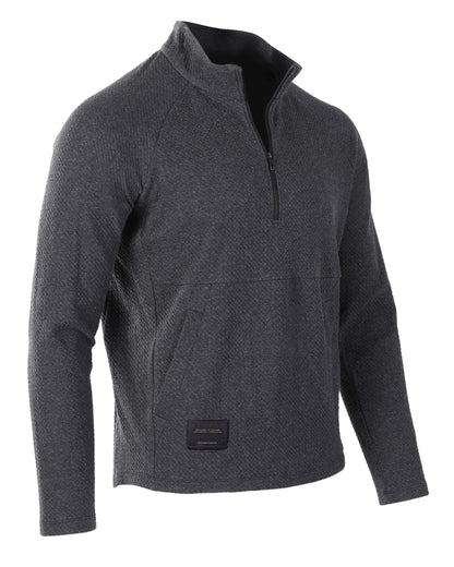 ZIMEGO Men's Slim Roadtripper Half Zip Pullover Sweatshirt