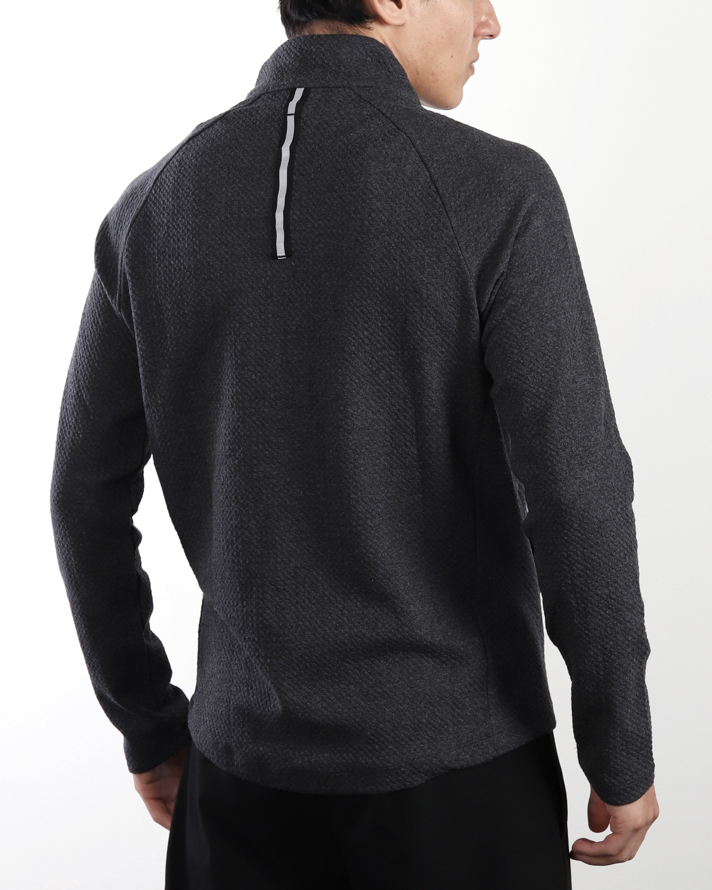 Slim Roadtripper Half Zip Pullover Sweatshirt (Charcoal)
