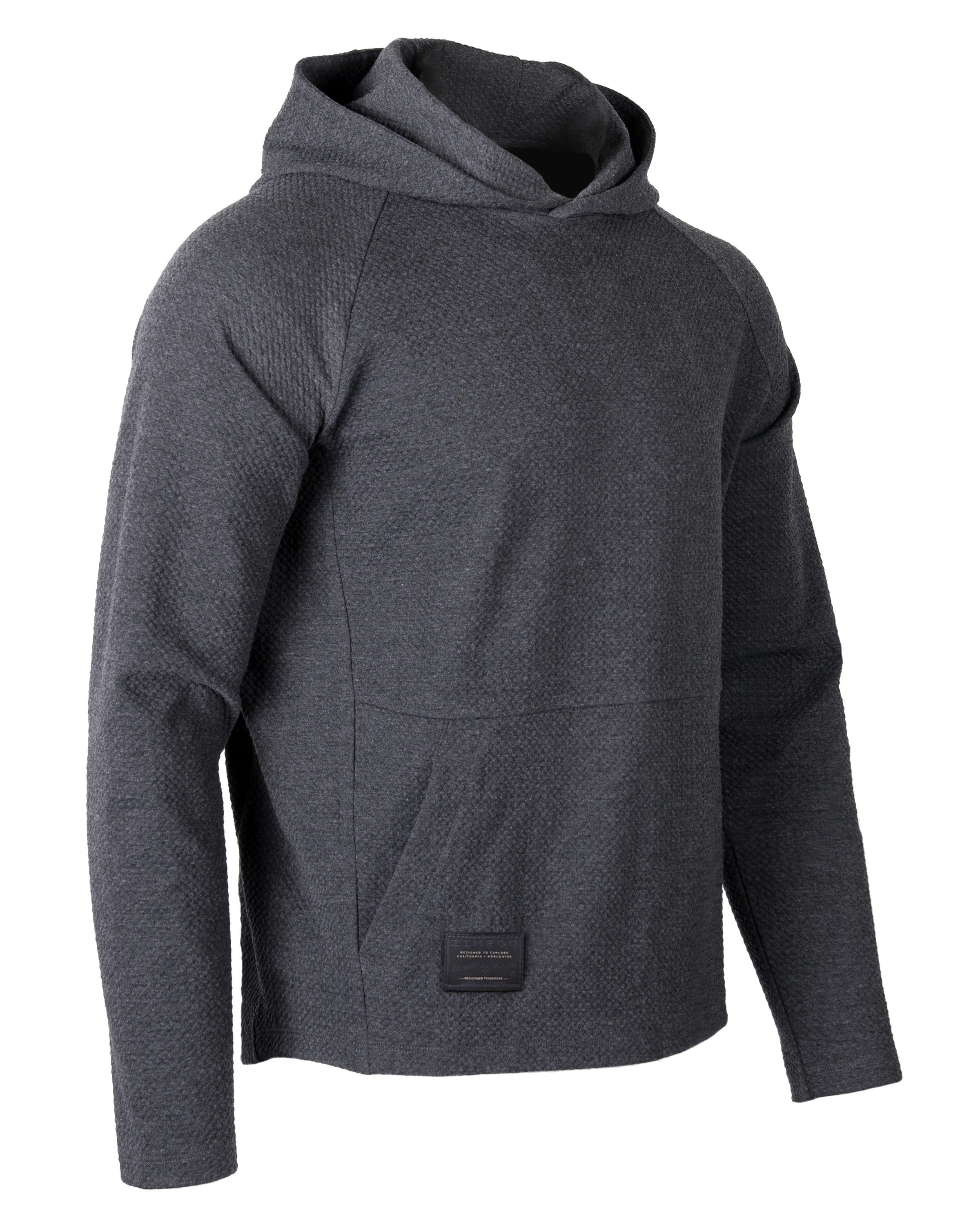 ZIMEGO Men's Slim Roadtripper Pullover Hoodie