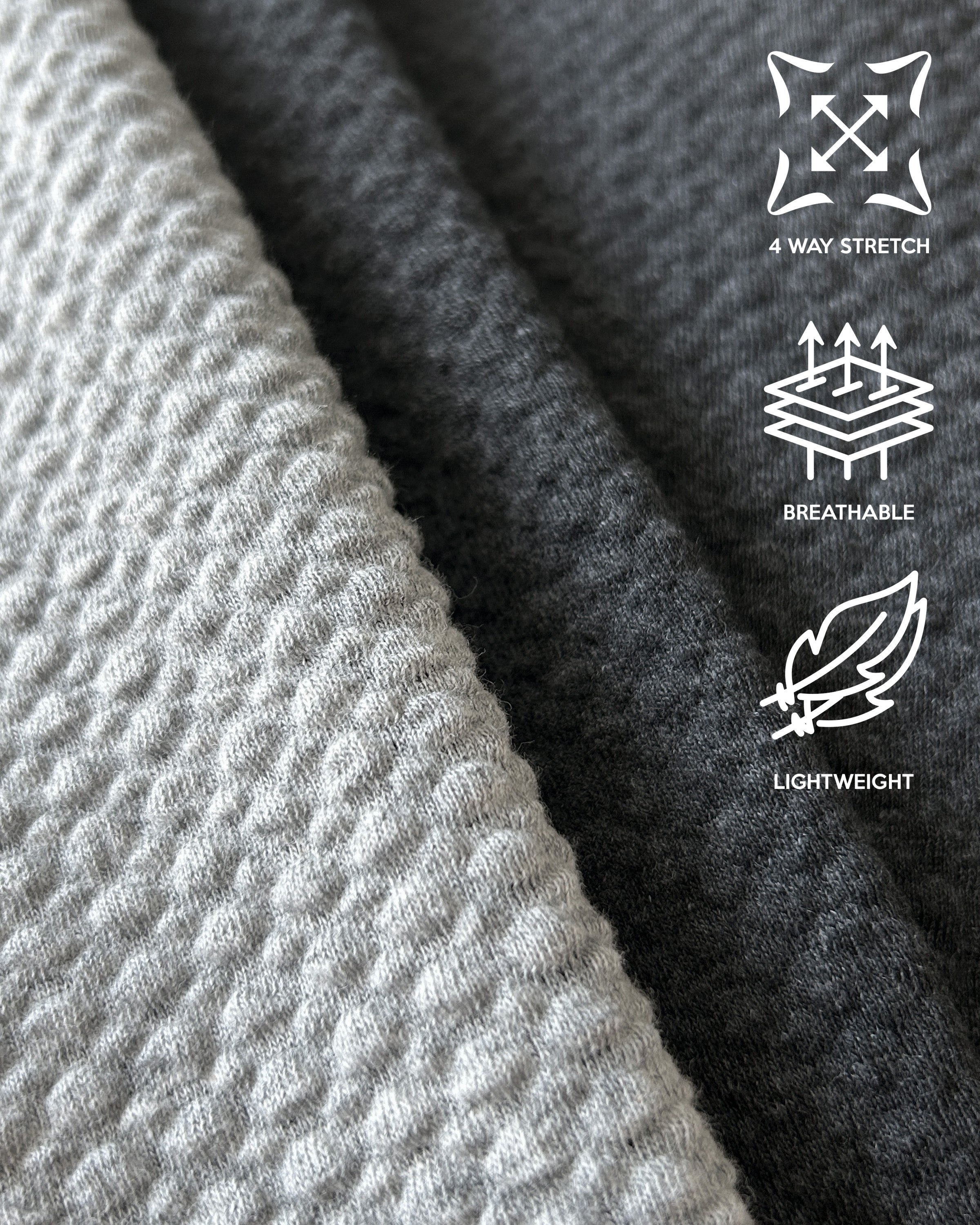 Slim Roadtripper Half Zip Pullover Sweatshirt (Heather Grey)