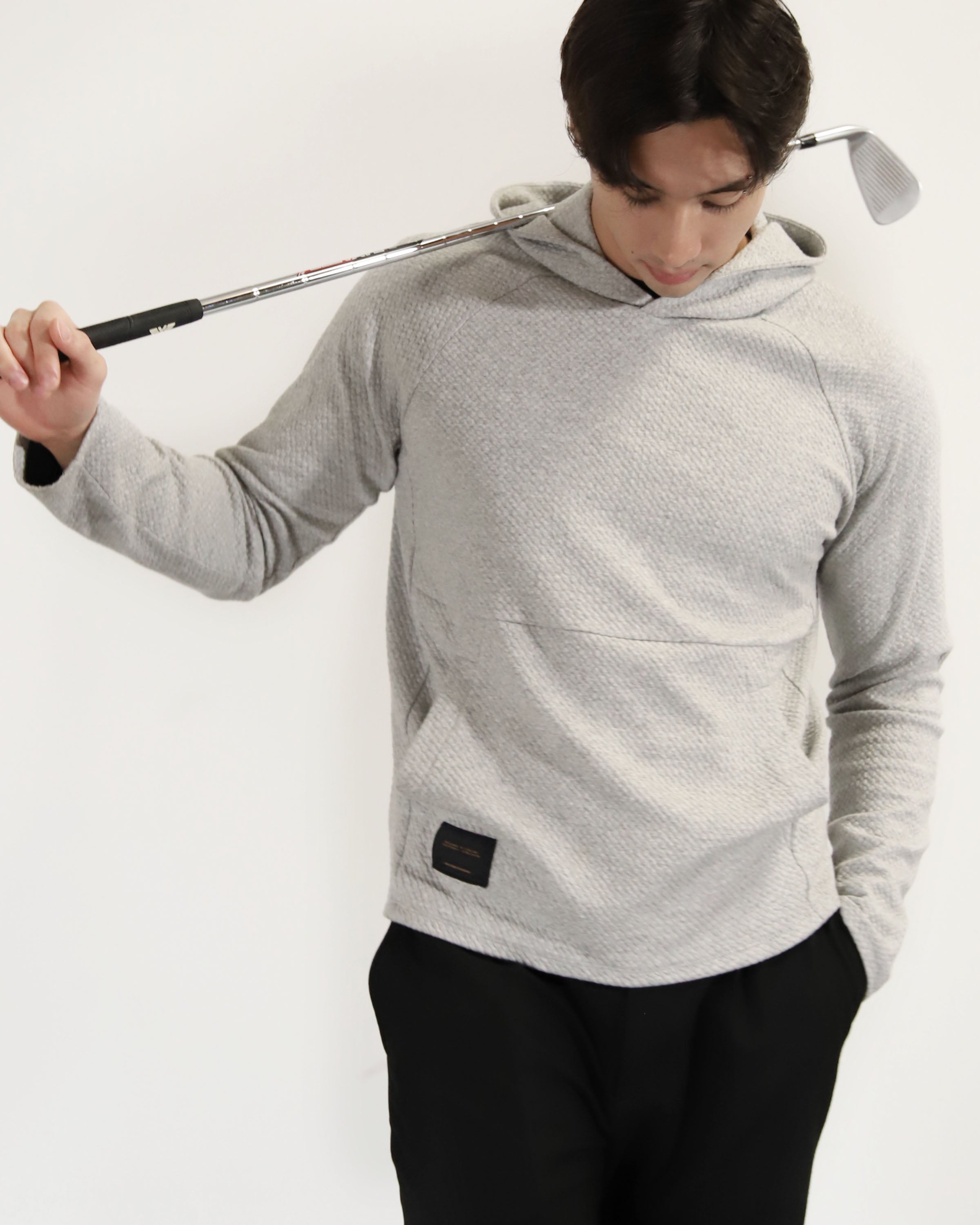 Slim Roadtripper Pullover Hoodie (Heather Grey)