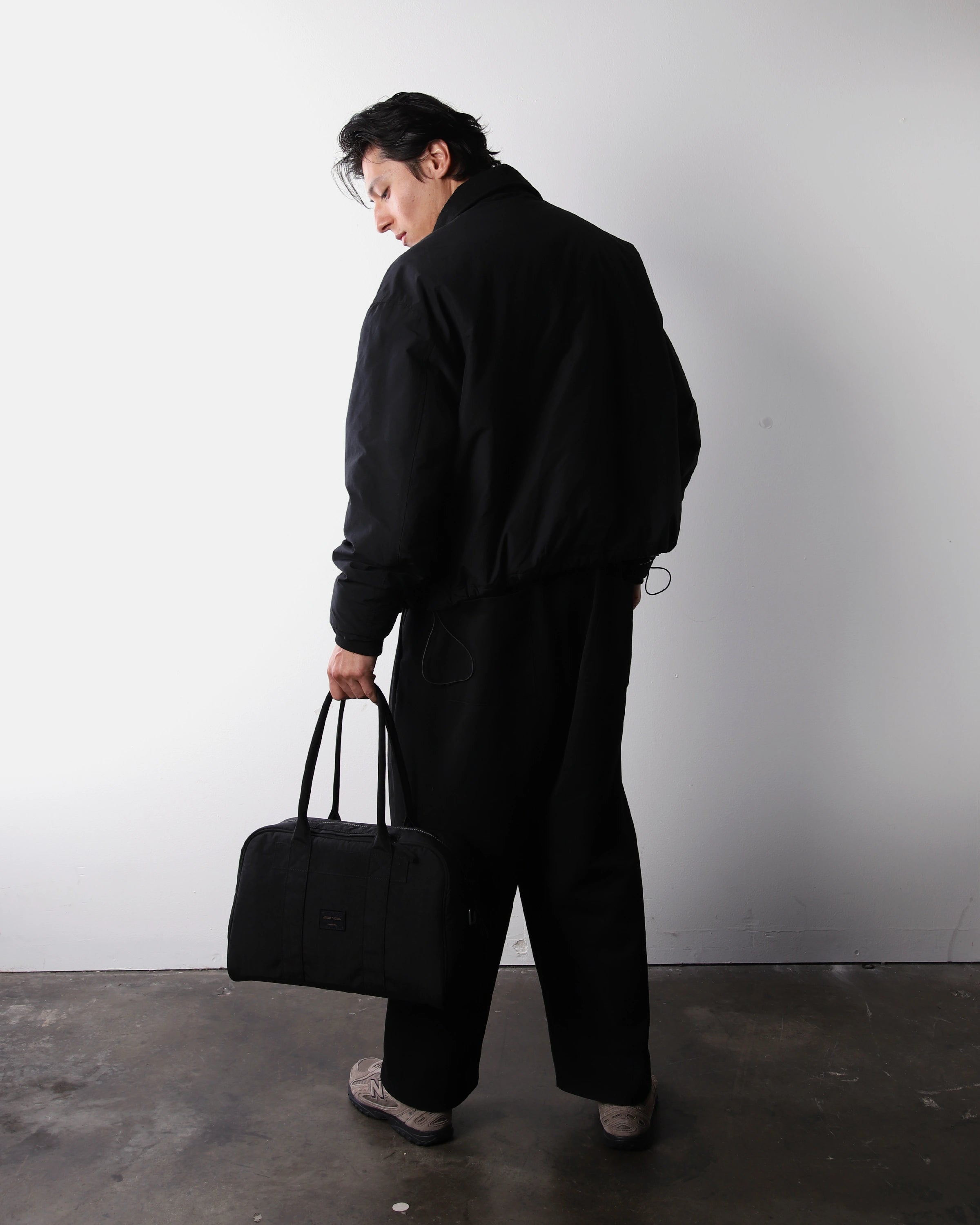 Cargo Bowler Bag (Black)