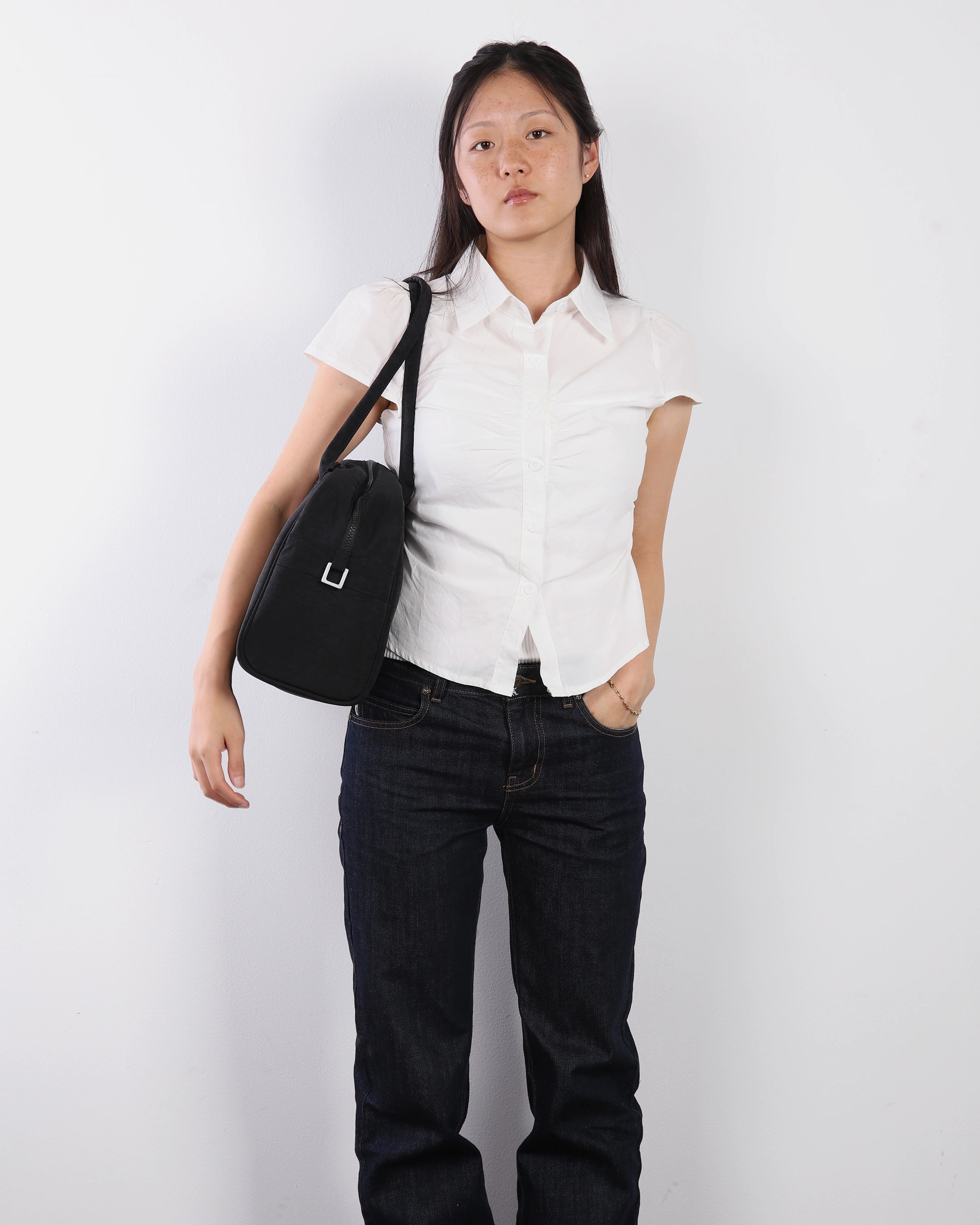 Cargo Bowler Bag (Black)