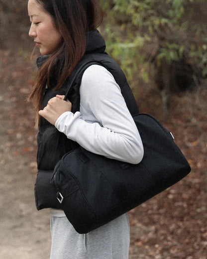 Cargo Bowler Bag - Pre-Order (Black) - Zimego Co.Cargo Bowler Bag - Pre-Order (Black)Duffel