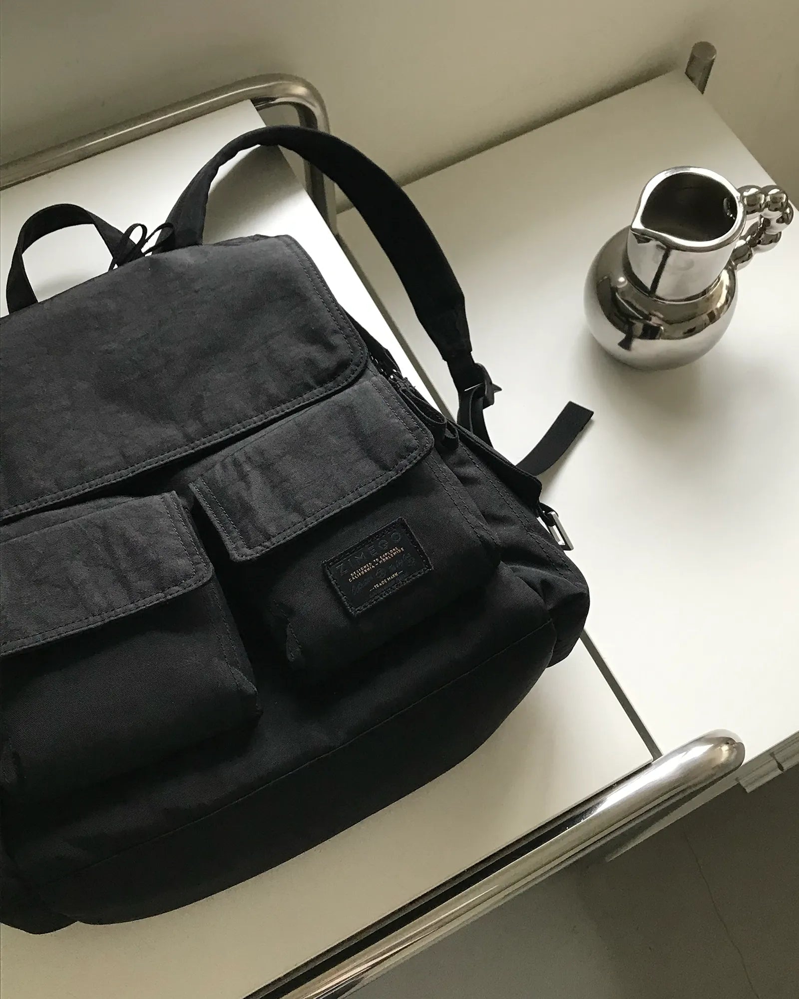 CARGO LAPTOP BACKPACK - Pre-Order (Black) - Zimego Co.CARGO LAPTOP BACKPACK - Pre-Order (Black)Backpack