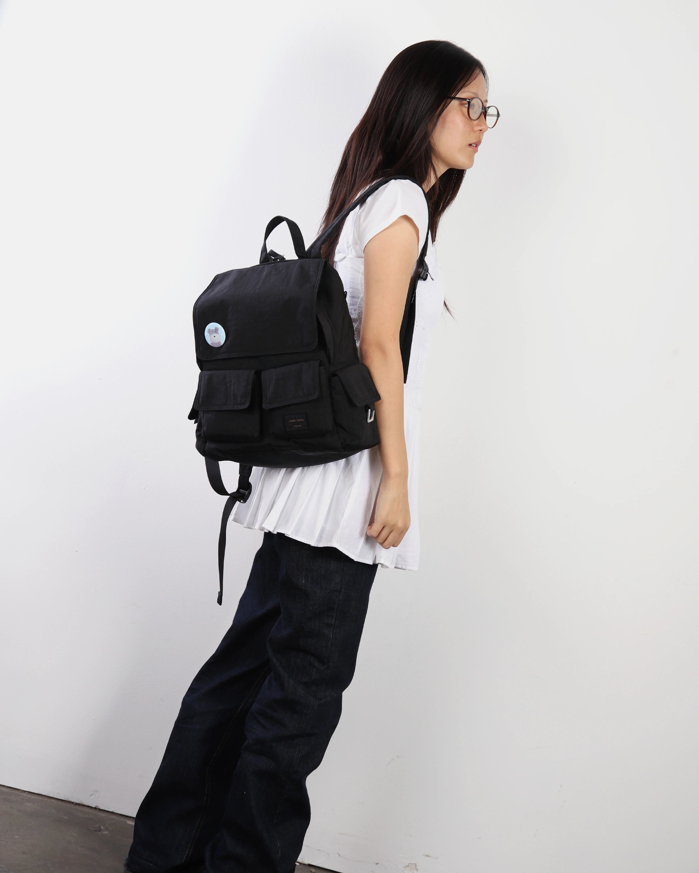 Cargo Laptop Backpack (Black)