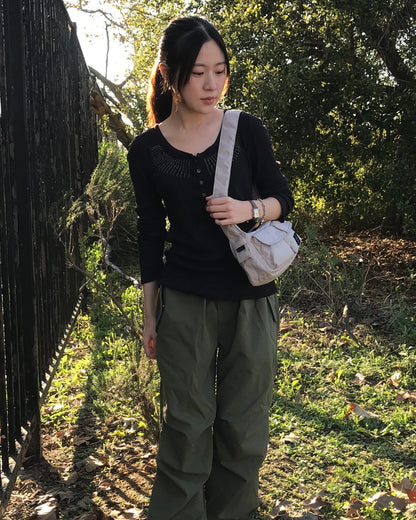 MALIBU STITCH POINT - Zimego Co.MALIBU STITCH POINTCrescent Bag