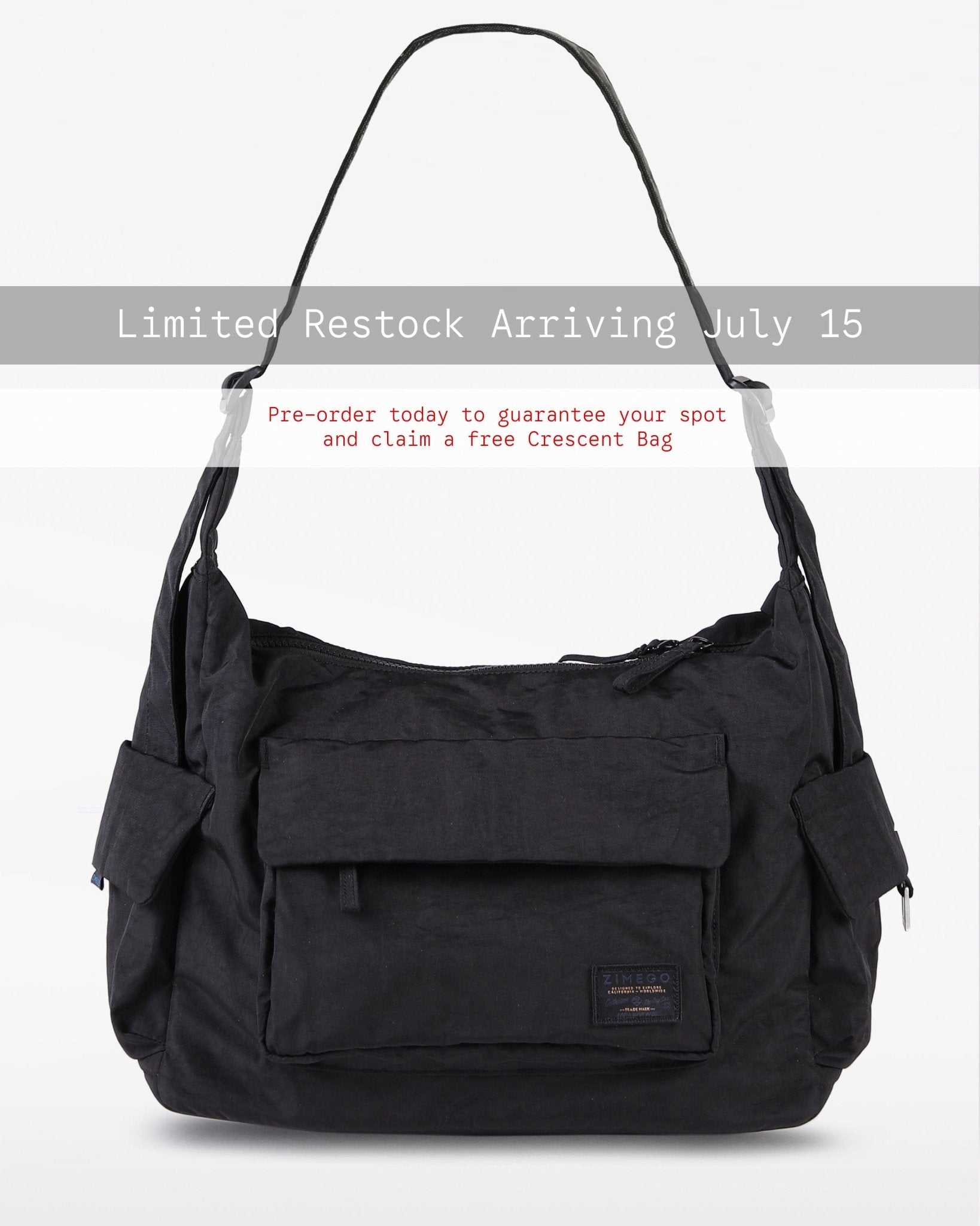 THE CARGO PACK MAX - Pre-Order(Black) - Zimego Co.THE CARGO PACK MAX - Pre-Order(Black)Cross Body Bag
