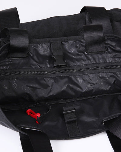 THE TWO WAY TOTE - Zimego Co. - THE TWO WAY TOTE - Unisex Tote - Black -