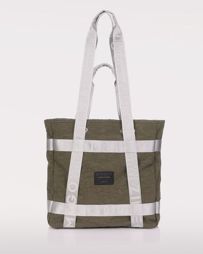 THE TWO WAY TOTE - Zimego Co. - THE TWO WAY TOTE - Unisex Tote - Dark-Olive -