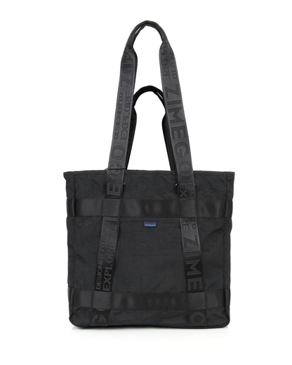 THE TWO WAY TOTE - Zimego Co. - THE TWO WAY TOTE - Unisex Tote - Black -