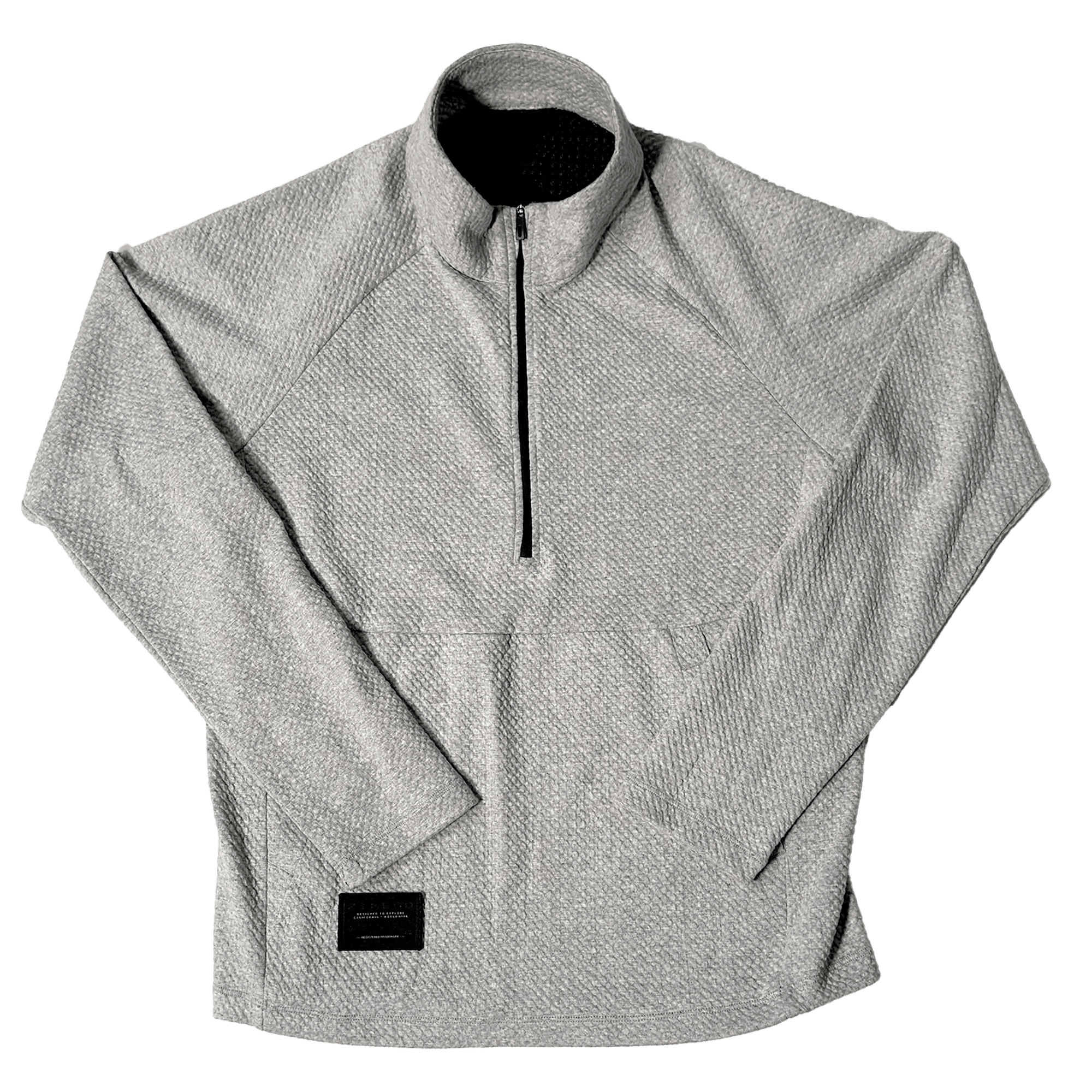 ZIMEGO Men's Slim Roadtripper Half Zip Pullover Sweatshirt - Zimego Co.ZIMEGO Men's Slim Roadtripper Half Zip Pullover SweatshirtLong Sleeve Sweatshirt