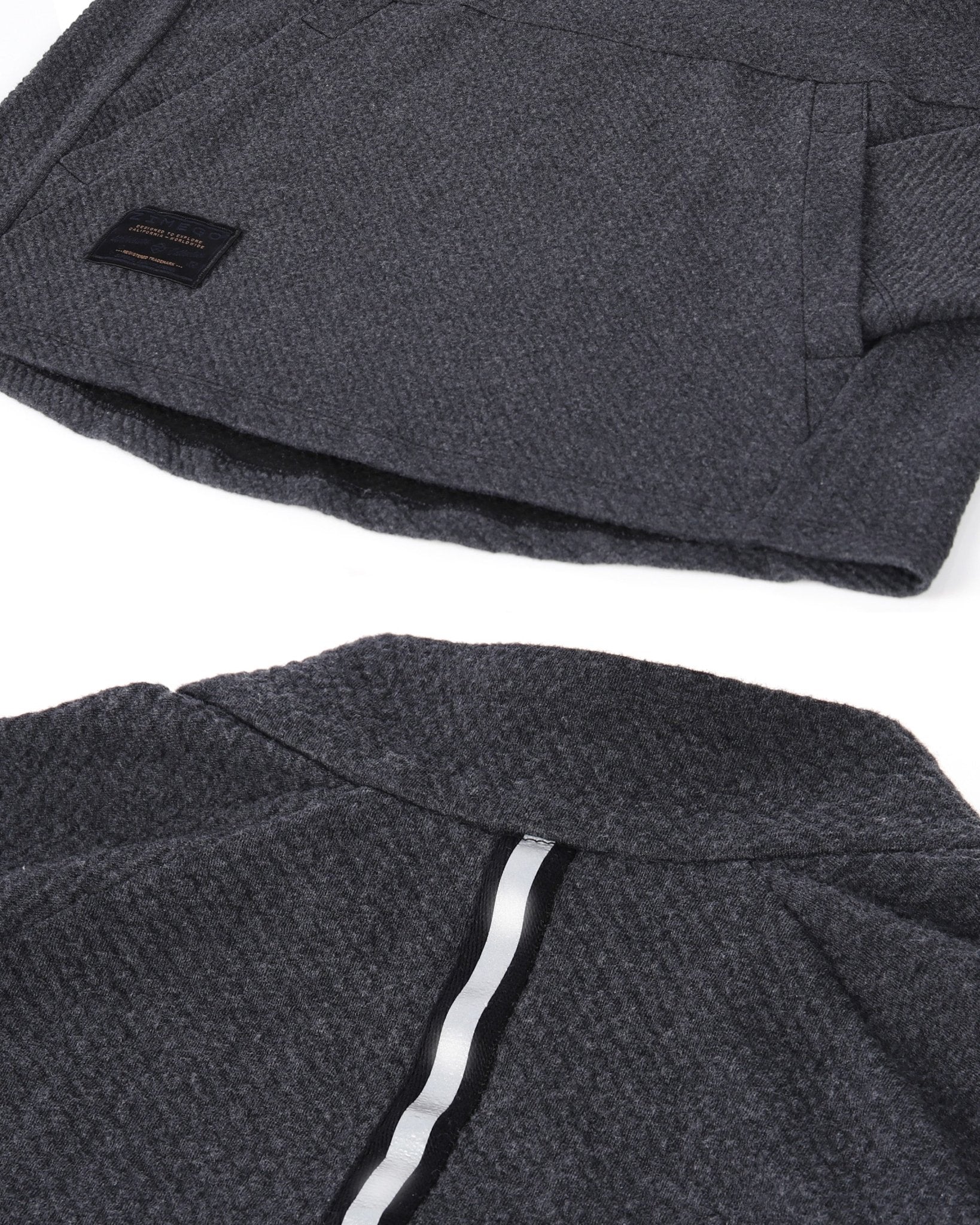 ZIMEGO Men's Slim Roadtripper Half Zip Pullover Sweatshirt Pack of 2 - Zimego Co.ZIMEGO Men's Slim Roadtripper Half Zip Pullover Sweatshirt Pack of 2 Long Sleeve Sweatshirt