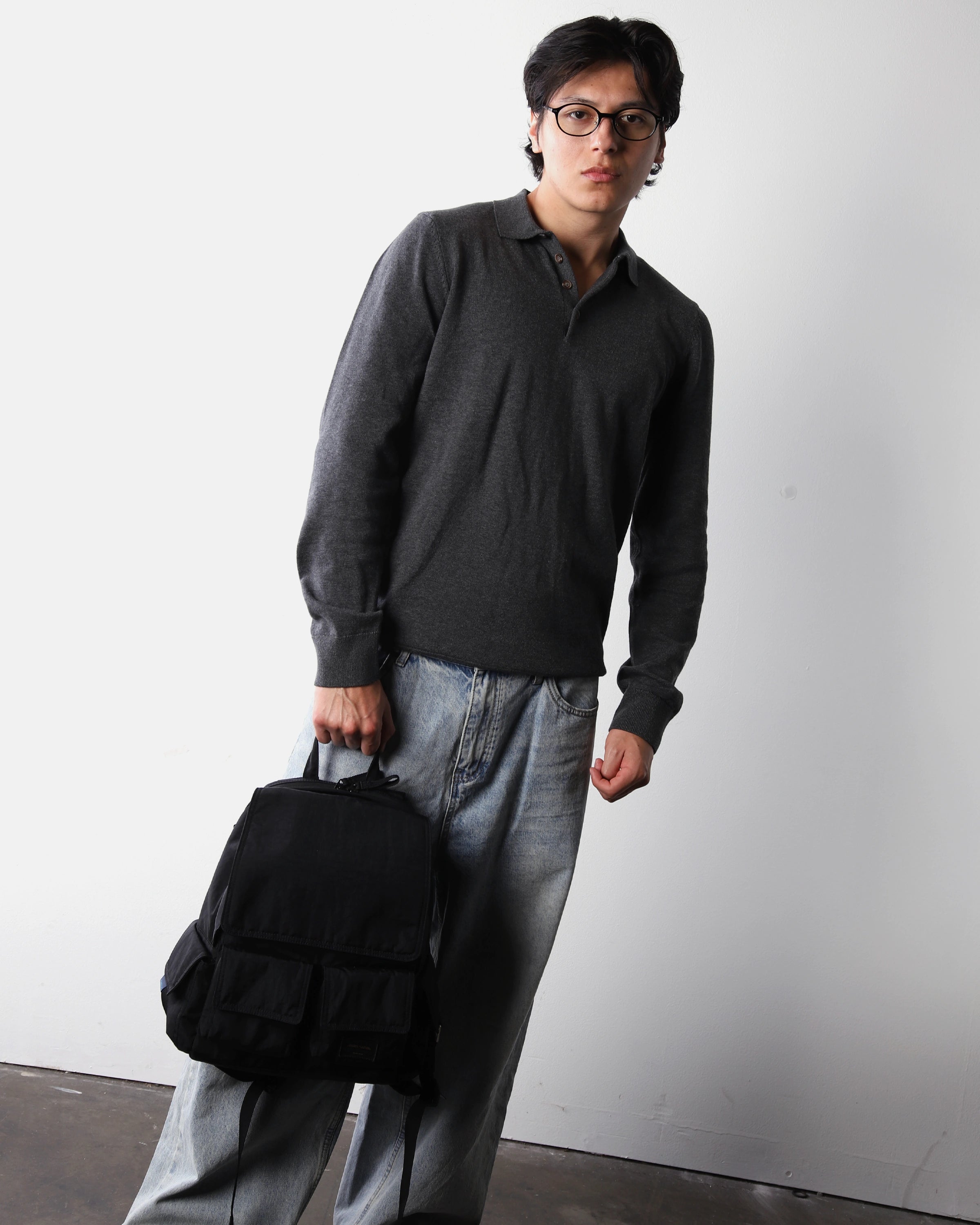 Cargo Laptop Backpack (Black)