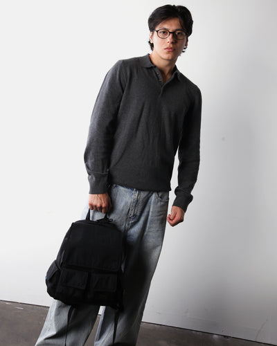 Cargo Laptop Backpack (Black)